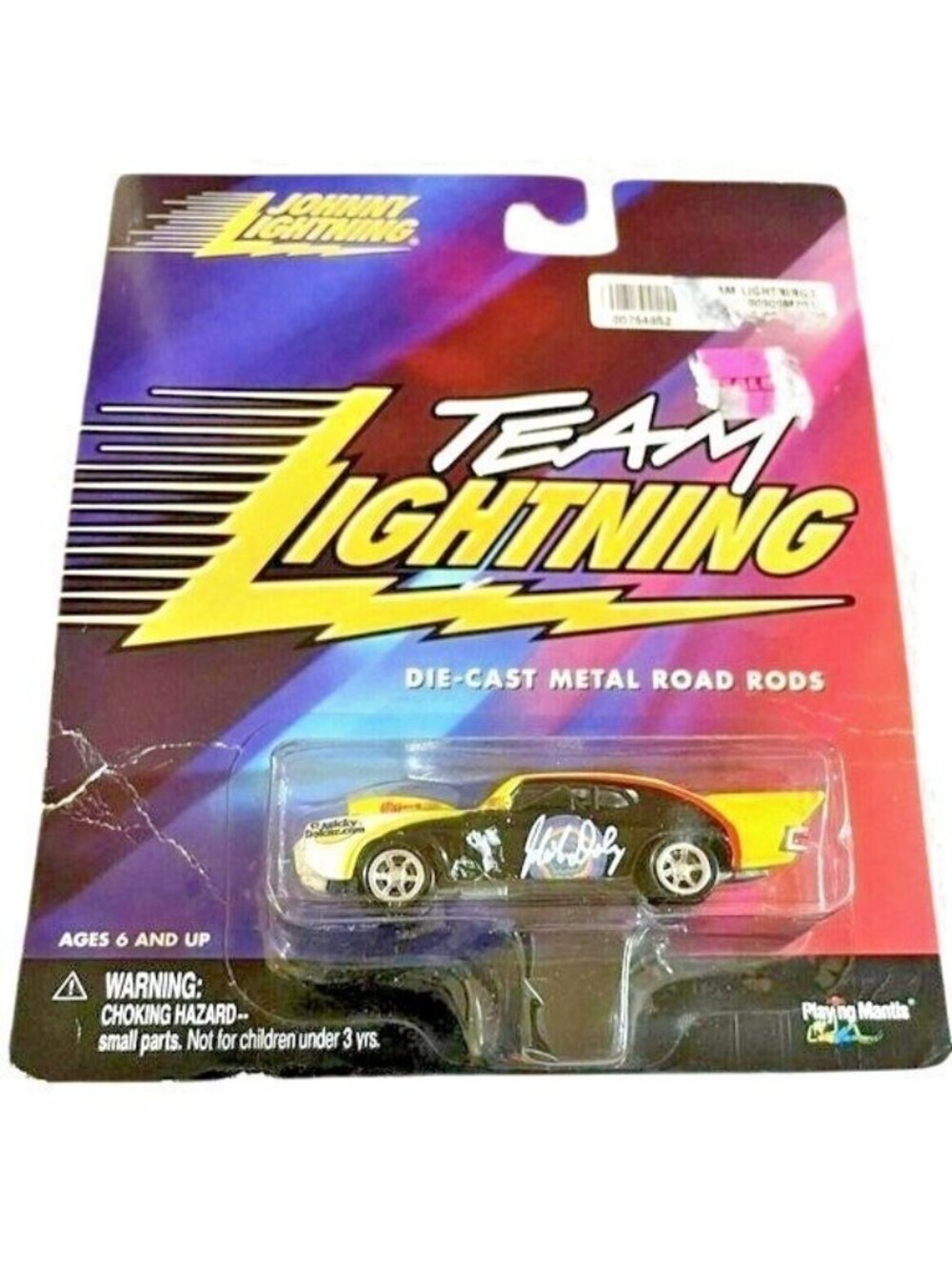 Die Cast Johnny Lightning Team Lightning Monkees Mickey Dolenz 1970 Pontiac Car